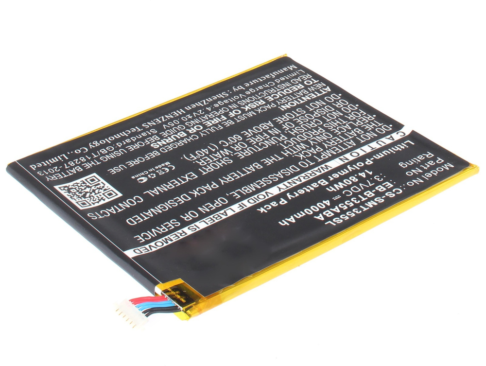Аккумулятор iBatt 4000mAh, для Galaxy Tab A 8.0 T355 SM-T355 16Gb T350 SM-T350
