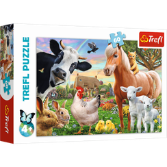 Puzzle "60" - A cheerful farm / MGL