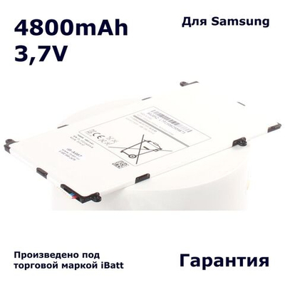 Аккумулятор iBatt 4800mAh, для Galaxy Tab Pro 8.4 T325 T320 SM-T325 16Gb 16GB SM-T320