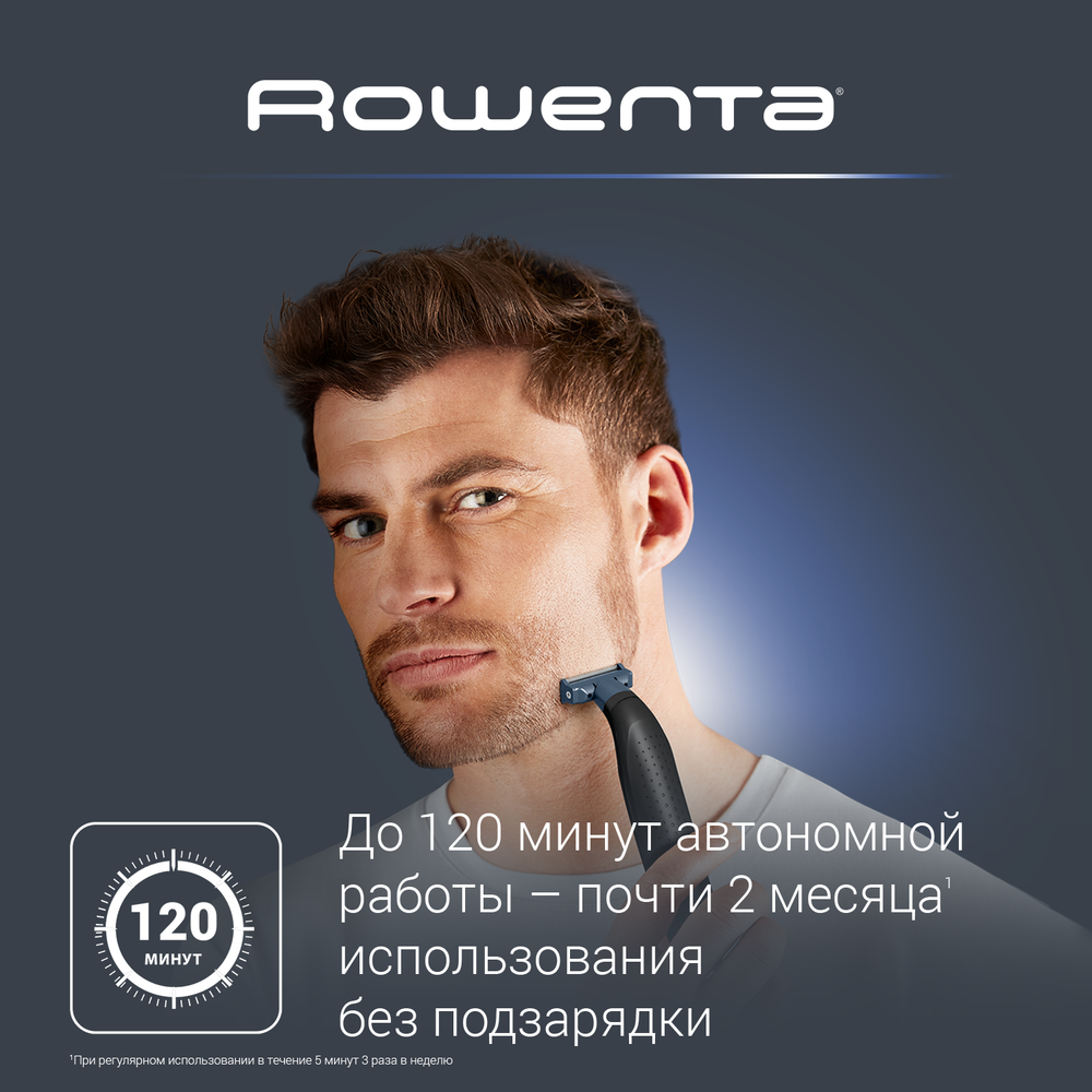 Триммер для бороды Rowenta Sport Forever Sharp TN6011F0