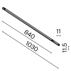Трековый светильник Technical TR240-4-18WTW-DD2-B