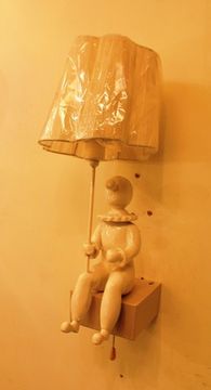 replica Jaime Hayon CLOWN wall lamp  H45 (beige)