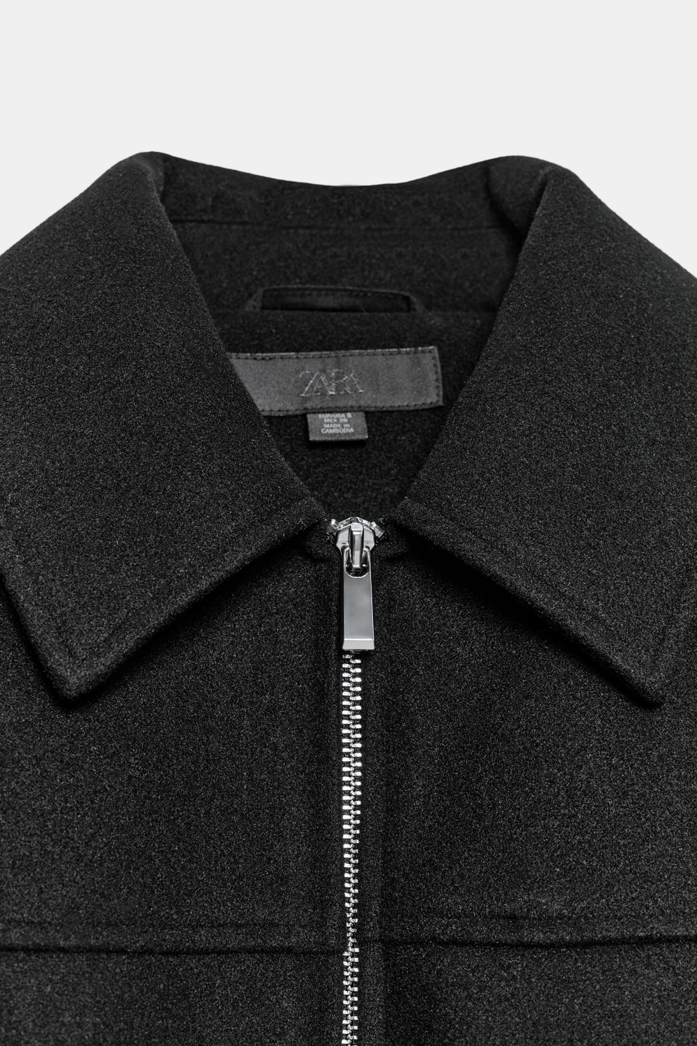 МЯГКАЯ КУРТКА НА МОЛНИИ — ZARA
