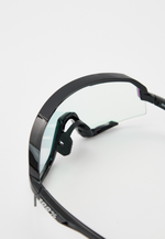 Спортивные очки с диоптриями 100% SLENDALE - Gloss Black - Photochromic Purple Mirror