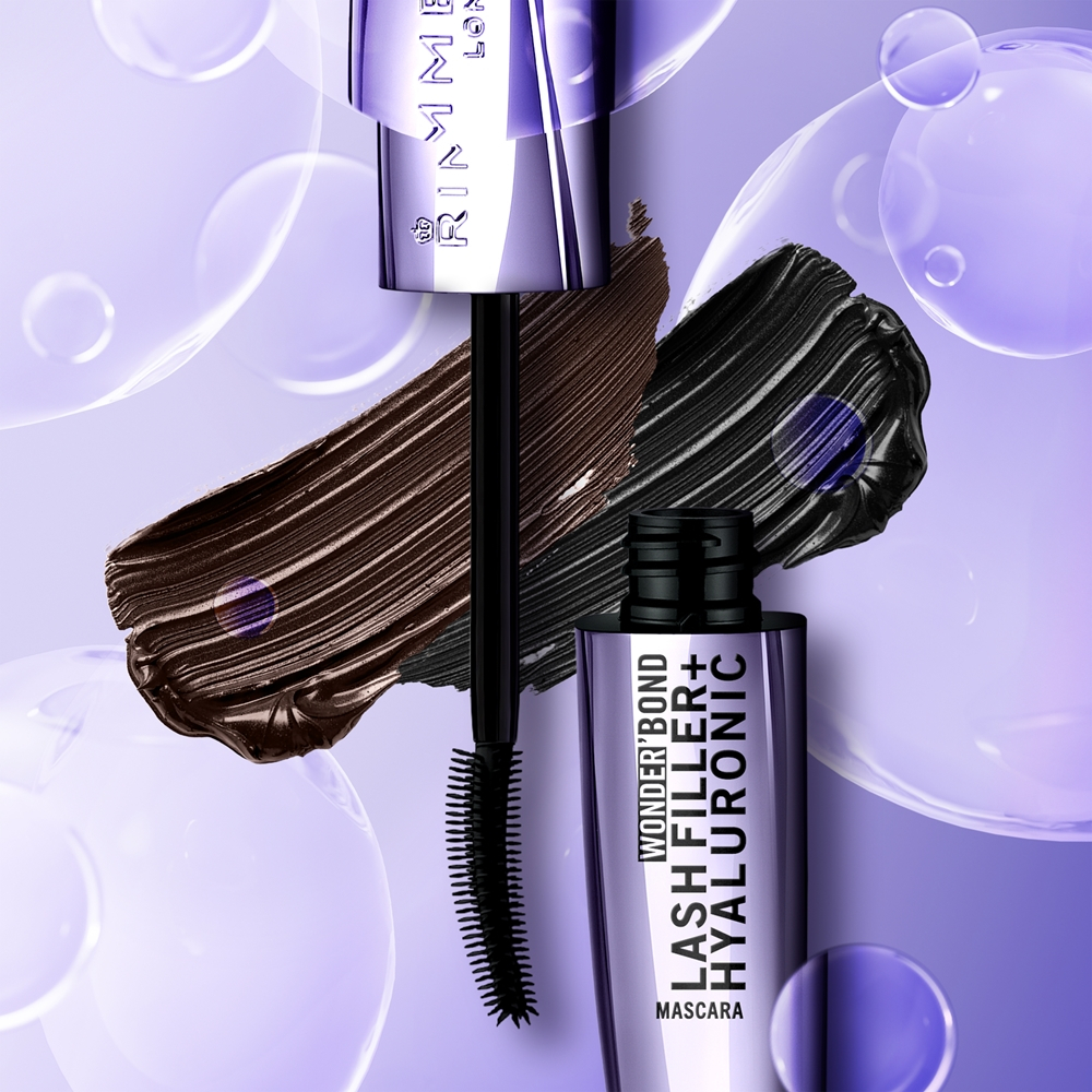 Rimmel Wonder'Bond - Тушь для ресниц, утолщающая и удлиняющая оттенок Brown, 11 ml