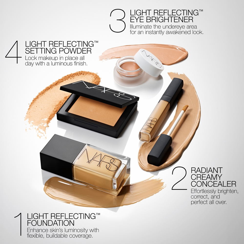 NARS Light Reflecting Foundation - Тональная основа для естественного сияния оттенок LAGOS, 30 ml