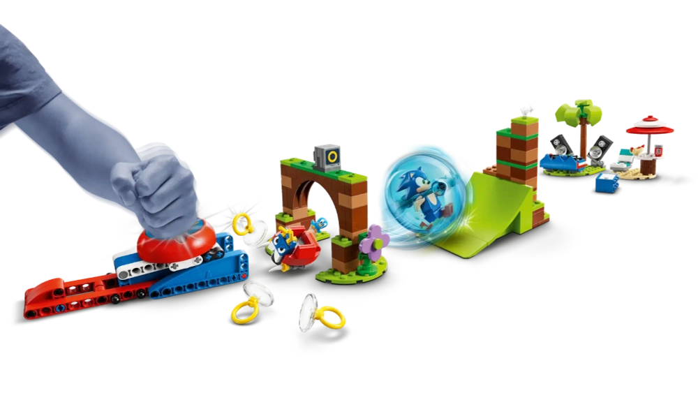 Конструктор LEGO Sonic the Hedgehog 76990 Испытание скоростной сферы Соника