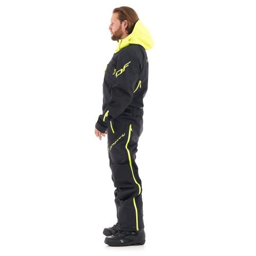 Купить Комбинезон для снегохода Мотокомбинезон Dragonfly SuperLight 3L Suit / Мужской / Черно-желтый