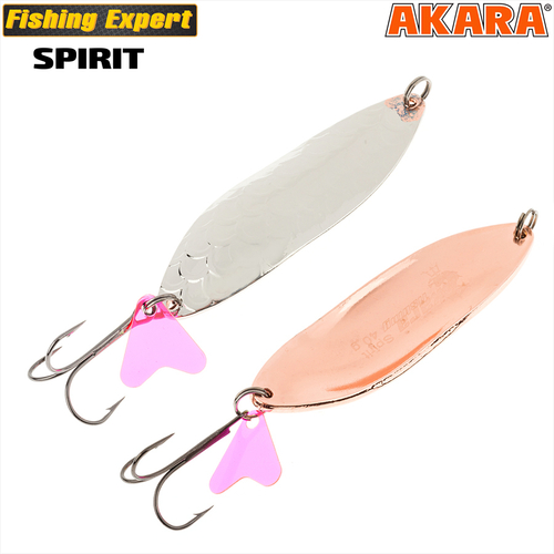 Блесна колебалка Akara 1027 Spirit 28 гр. 001/Cu