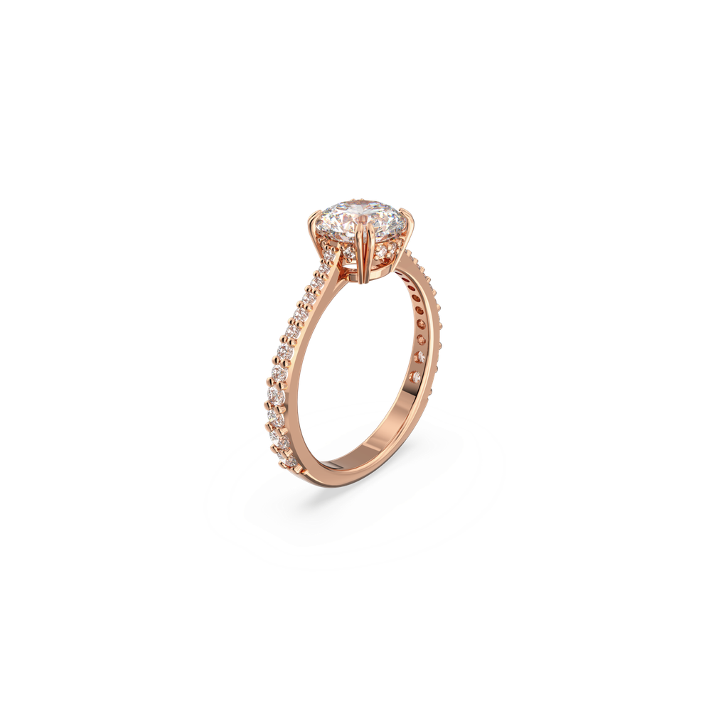 CONSTELLA:RING RND M WHITE/ROS 58