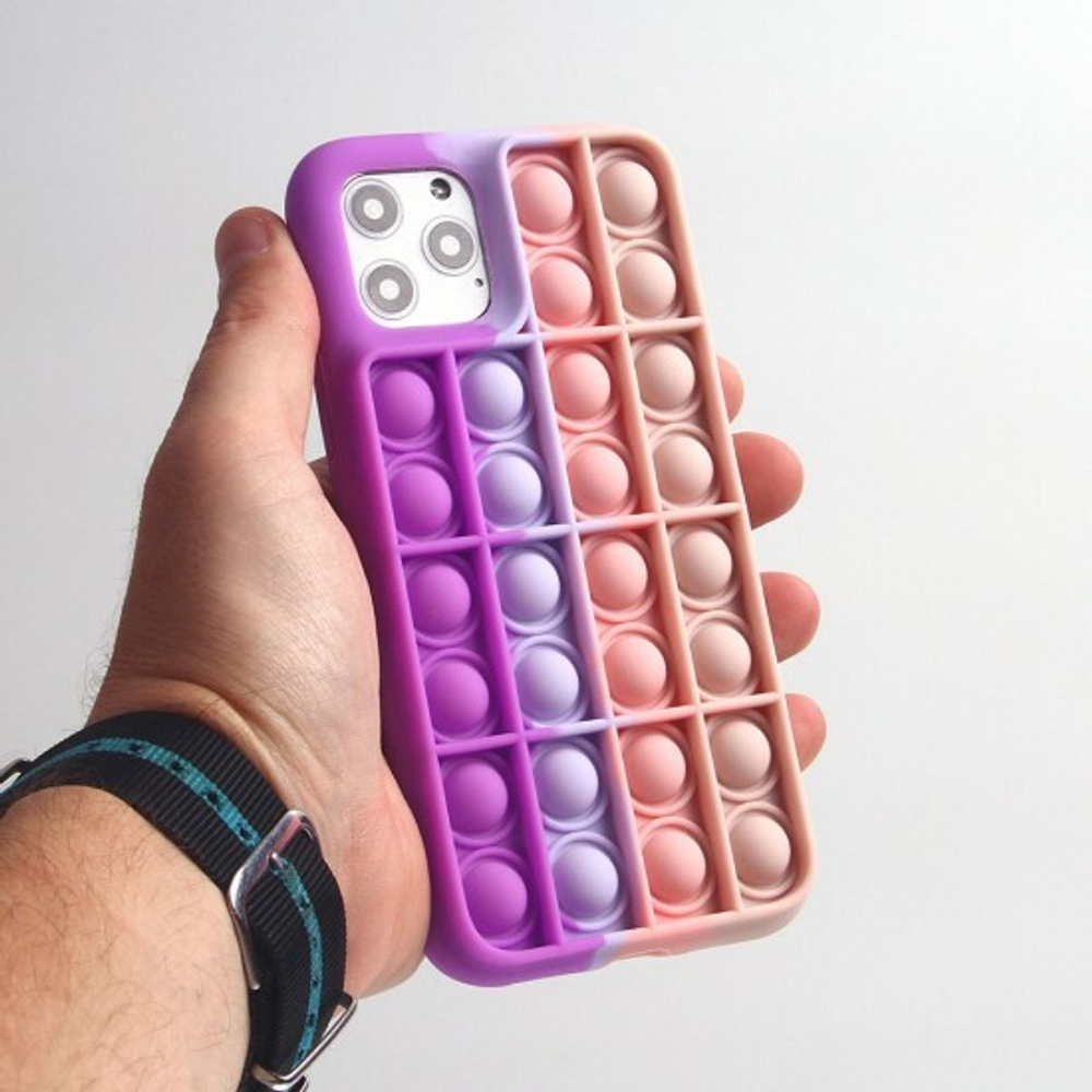 Чехол-антистресс Pop it для iPhone 11 Pro, 012637