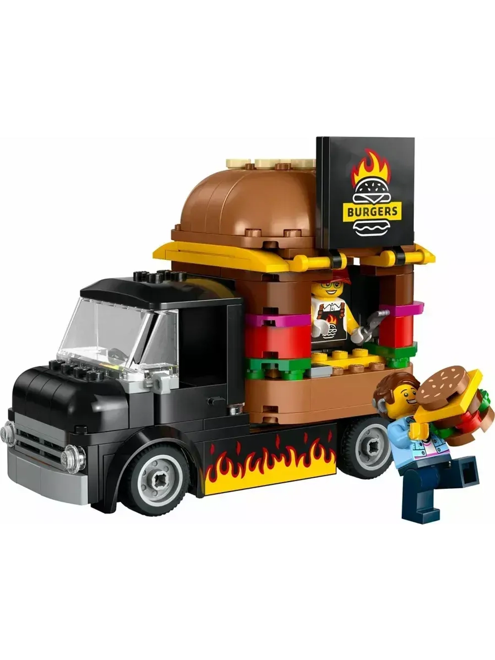 Конструктор LEGO City 60404 Бургерная на колесах