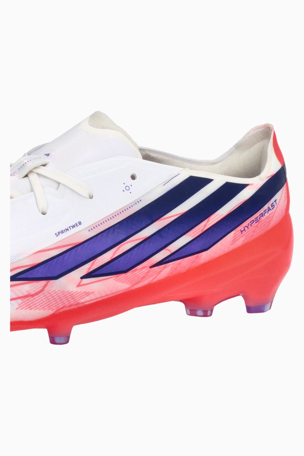 Бутсы adidas F50 Elite Hyperfast FG Junior - белый
