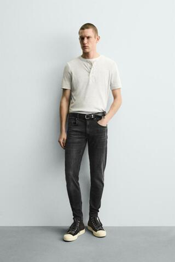ZARA ДЖИНСЫ SKINNY FIT, ЧЕРНЫЙ