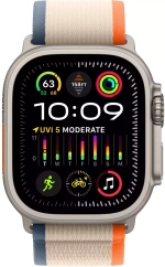 Умные часы Apple Watch Ultra 2 49 мм Titanium Case GPS + Cellular, Orange Beige Trail Loop M/L