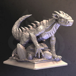 Ящерица монстр миниатюра для dnd, днд, pathfinder, фентези, Настольная игра, НРИ, Варгейм, РПГ