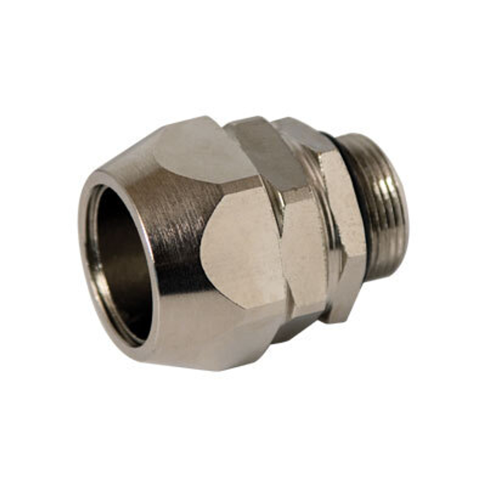 Муфта мет.рукав в герметичной изоляции в оплетке-коробка DN 20, М25х1,5