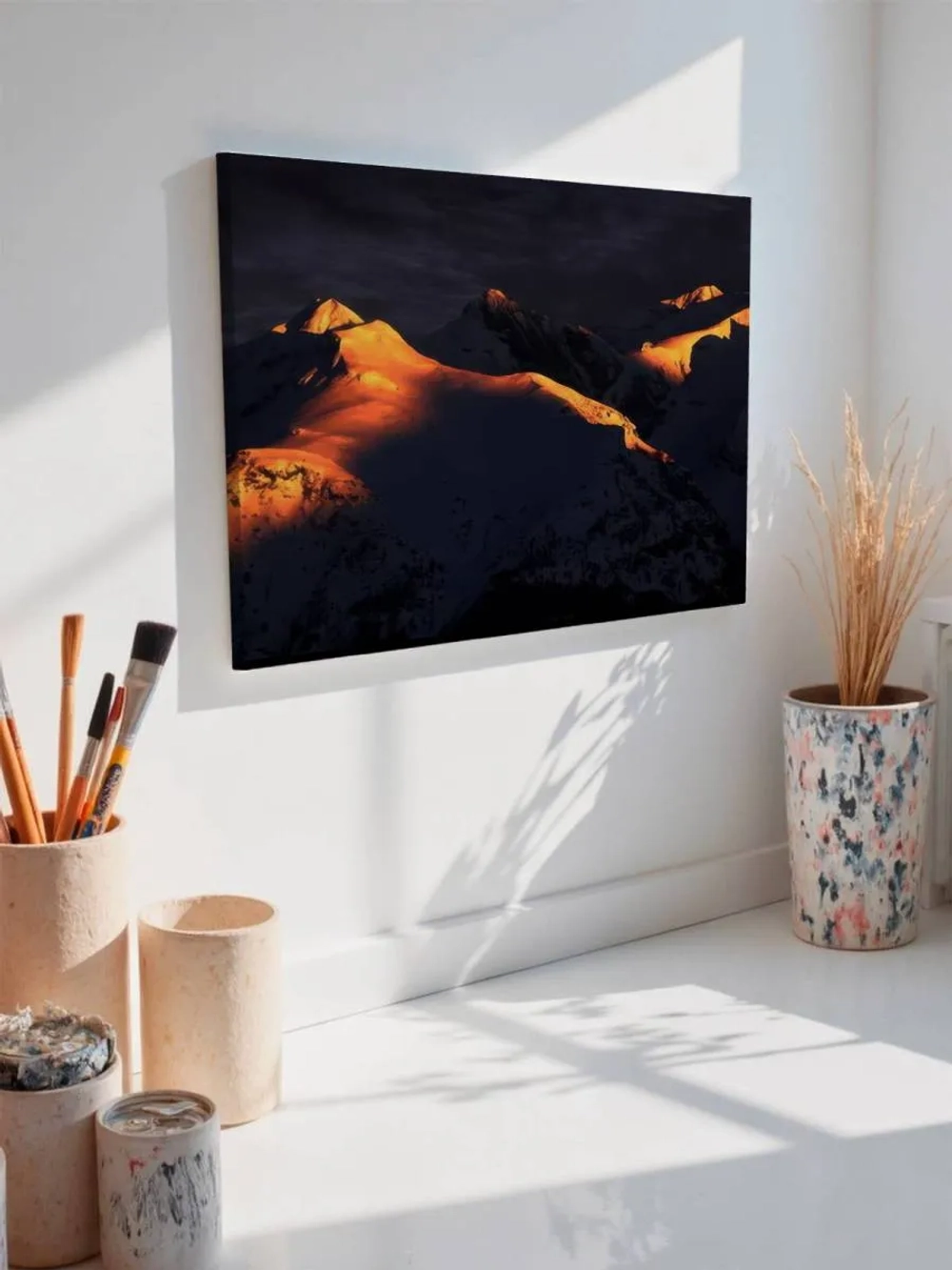 Картина на стену 40 X 50 Горные вершины
