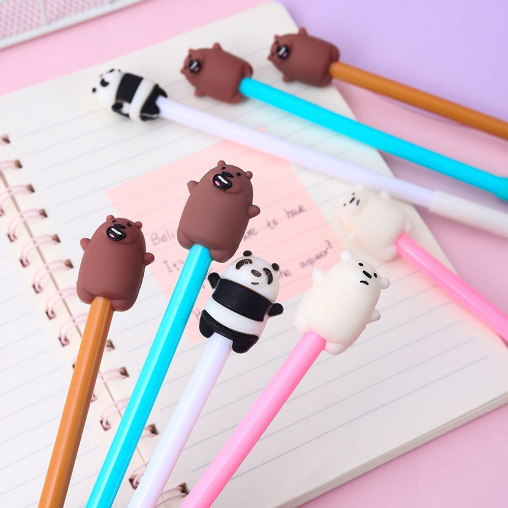 Гелевая ручка "We Bare Bears" Гелевая ручка "We Bare Bears"