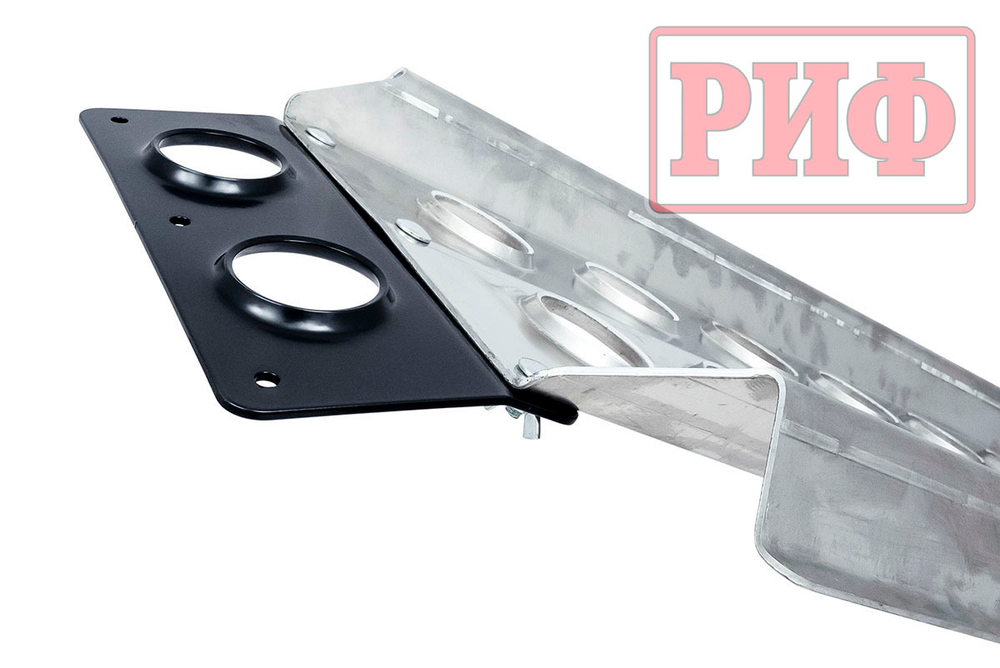 Сэнд-траки (аппарели) 118x48 см алюминиевые усиленные (2 шт.) РИФ