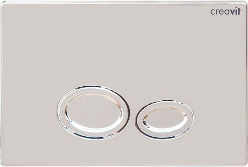 Кнопка смыва Creavit Drop GP2004.00 цвет хром