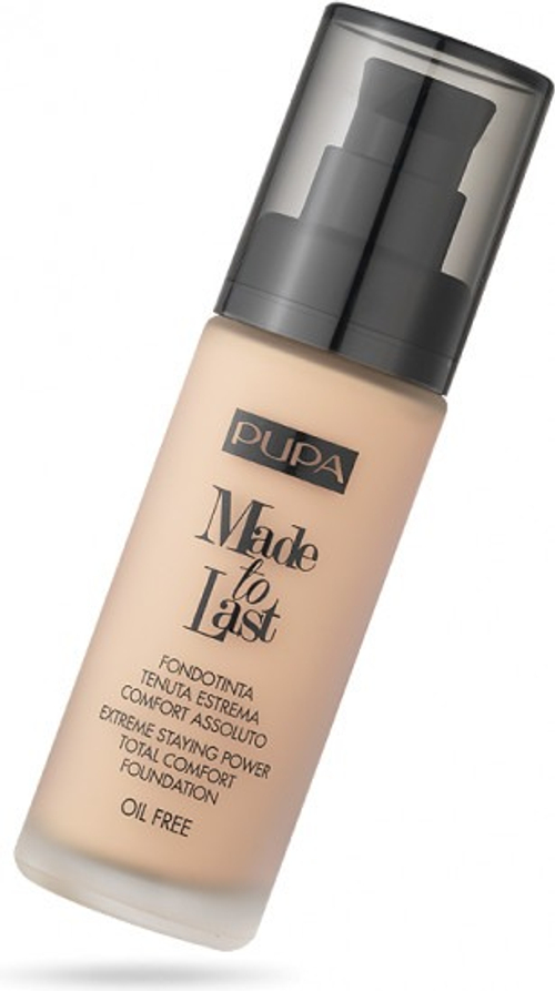 Pupa Ультрастойкая тональная основа 020  Made to last SPF 10