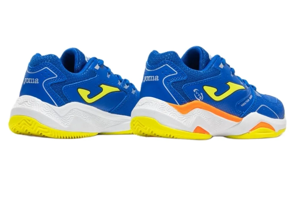 Детские теннисные кроссовки Joma Master 100 Junior 2604 Clay - royal blue