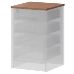 Крышка к приставным тумбам А-705 Терракота 440x450x22 Арго