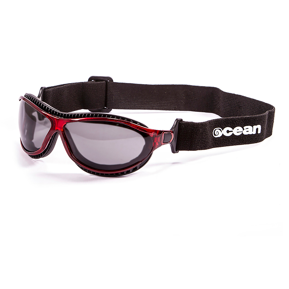 Спортивные очки OCEAN Tierra de fuego Transparent Red / Grey Polarized lenses