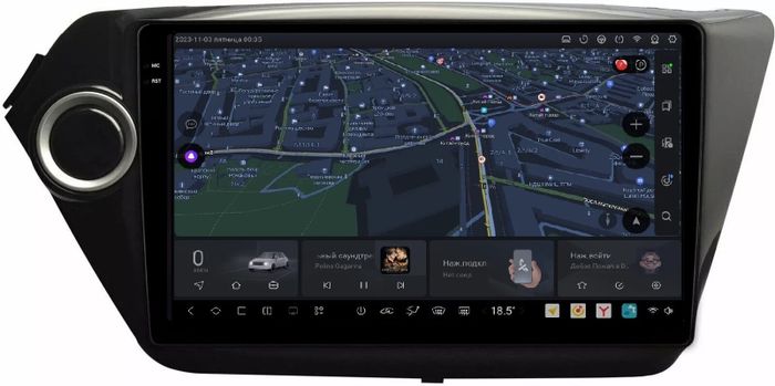 Магнитола для KIA Rio 3 2011-2017 (QB) - Kuberg DUDU7 OL-9731 QLed+2K, Android 13, Быстрейшая, UIS7870 (DUDU7), CarPlay, SIM-слот