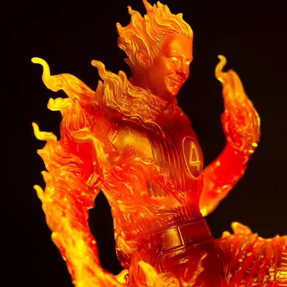 Статуэтка Фантастическая четверка: Человек Факел 1:10 / Fantastic Four Human Torch