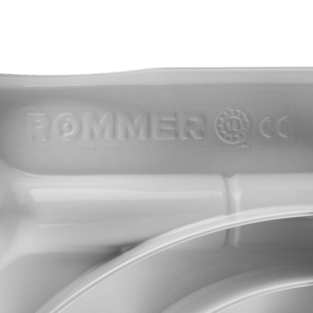 ROMMER Optima BM 500  8 секций радиатор биметаллический (RAL9016)