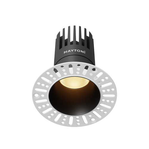 Встраиваемый светодиодный светильник Maytoni Dip DL122-15W-2.7K-TRS-B