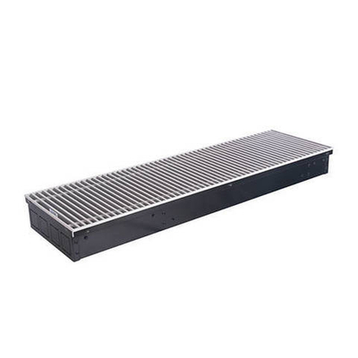 Конвектор внутрипольный STOUT - SCN 80x240x800 мм (решетка роликовая, анодированный алюминий)