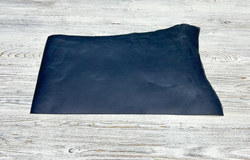 Синяя кожа Vacchetta Prima Blue Jeans панель