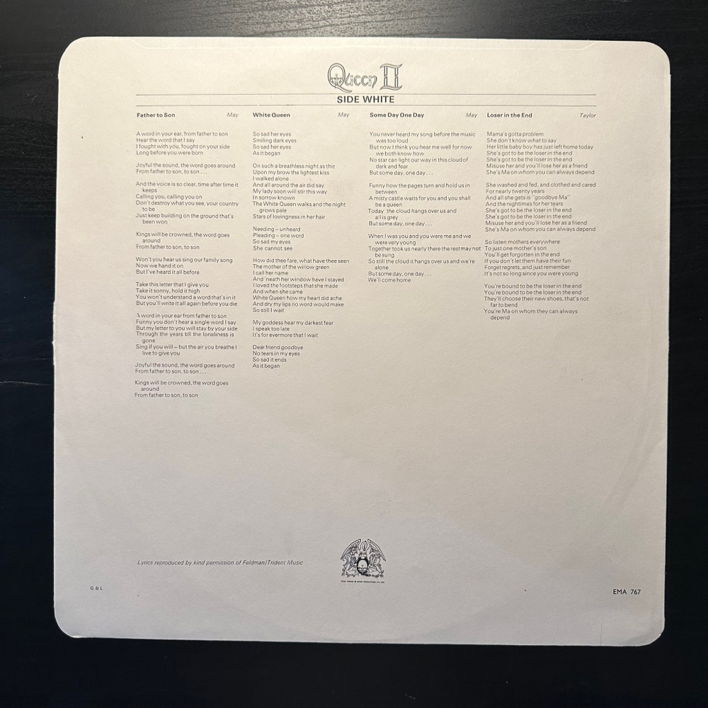 Queen- Queen II (Англия 1974г.)