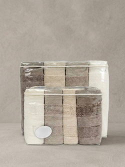 PUPİLLA COLLECTİON Набор Полотенец LIFE 50*90 4пр. 100% Хлопок