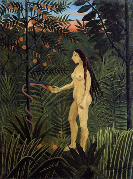 Henri Julien Felix Rousseau aka Le Douanier (1844-1910) - эротическое искусство французского художника