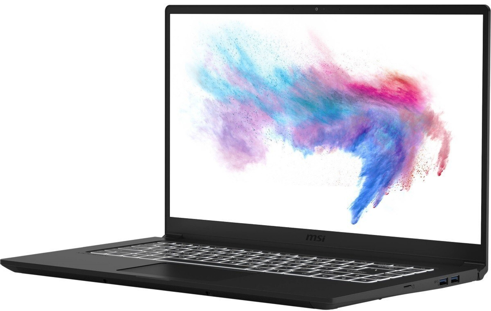 Ноутбук MSI Modern 15 A10M-645XRU (9S7-155136-645) 15.6;(1920x1080)IPS/ i3-10110U/ 8Гб/ 256Gb SSD/ Intel UHD Graphics / нет DVD/ Без ОС/ Серый