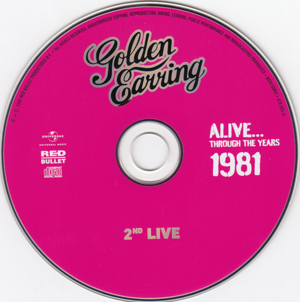 Golden Earring / Alive... Through The Years 1977-2015 (Limited Edition)(11CD)
