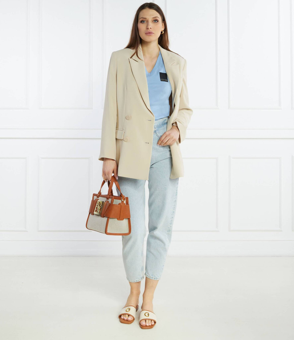 Футболка Armani Exchange - голубой(3DYT35 YJ3RZ)
