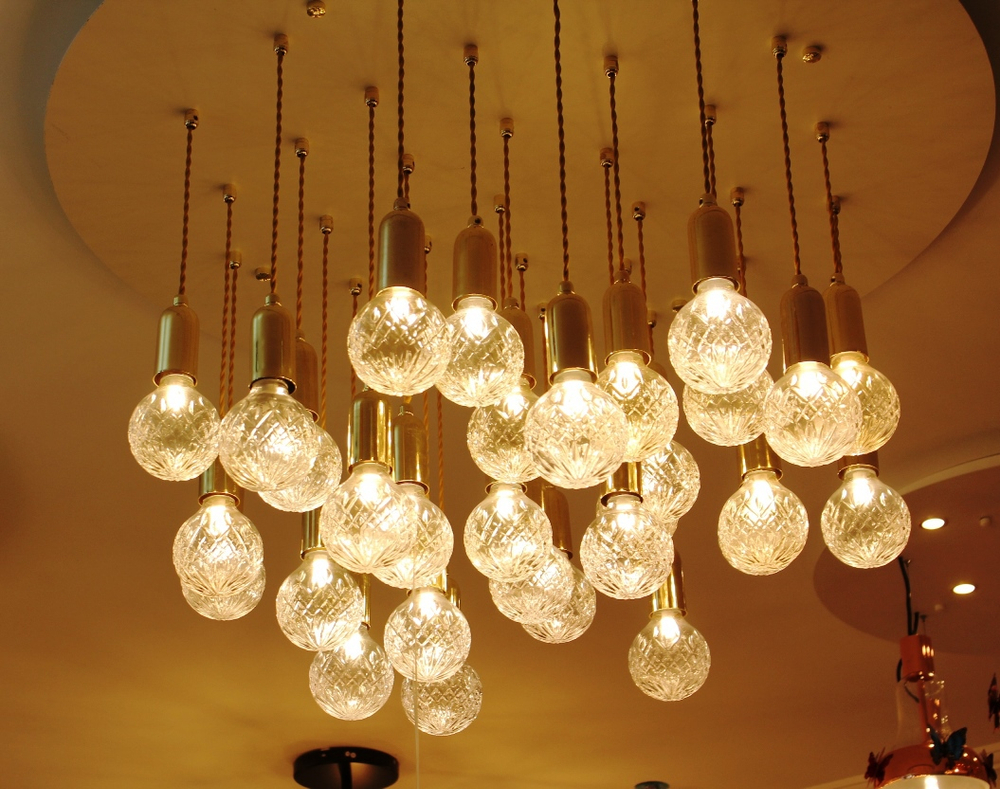 Люстра LEE BROOM Cristall bulbs 24 bulbs