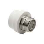 Муфта комб. нар 50х1 1/2'' под ключ EVER® БЕЛЫЙ (Россия)