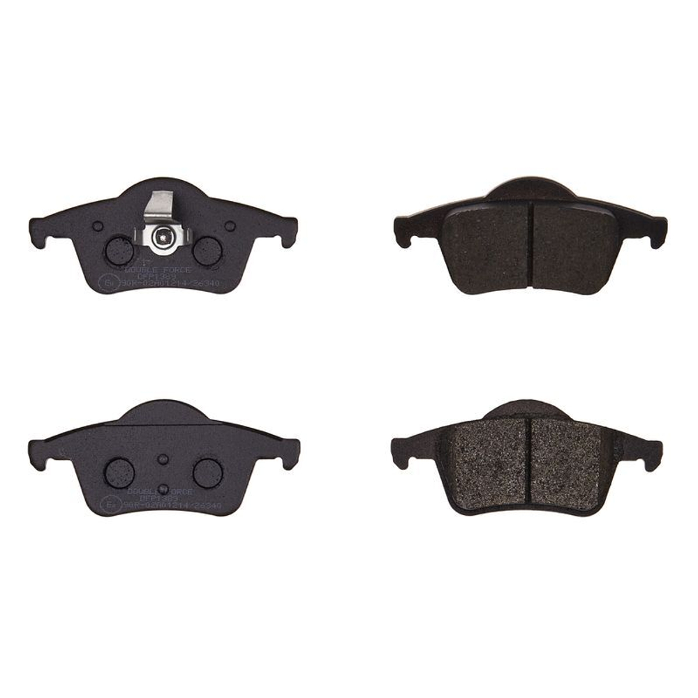Колодки тормозные дисковые задние Double Force DFP1389