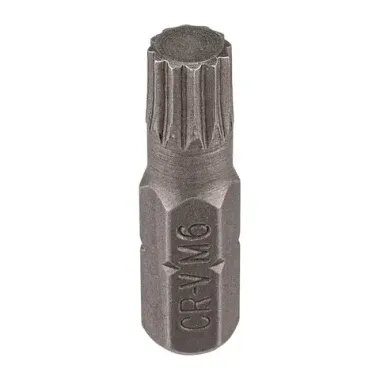 Бита 12-гранная 1/4'', M6х25ммL RockFORCE RF-1282506