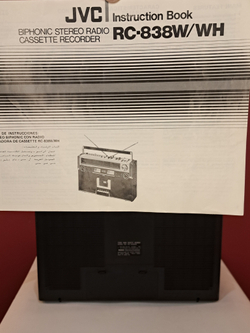 Магнитола JVC -838