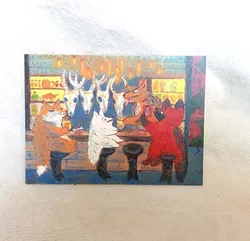 Открытка Ивовый лес «Кафе шакалов»