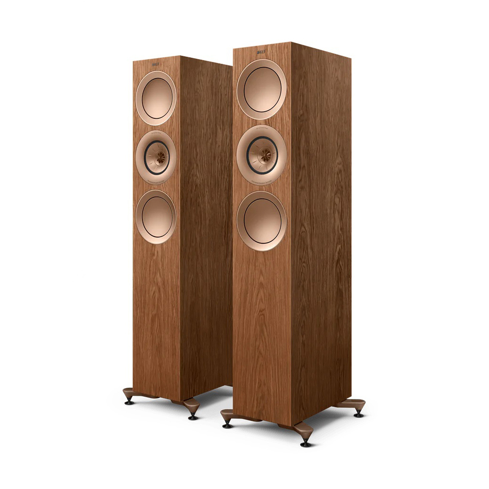 KEF R7 Meta Walnut — напольная акустическая система