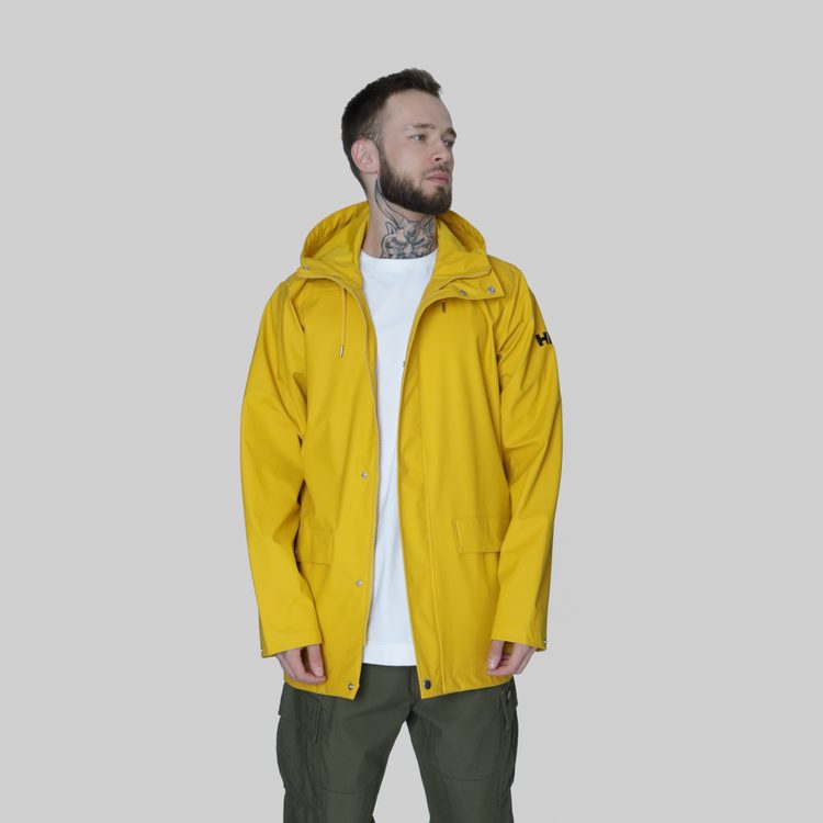 Куртка мужская Helly Hansen Moss Rain Coat артикул:53265_344 - купить в магазине Дайс