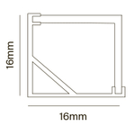 Профиль Led Strip ALM009S-2M